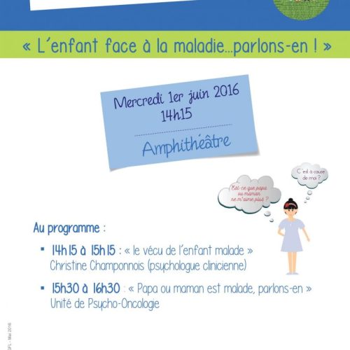 Rendez-vous à thème de psycho-oncologie