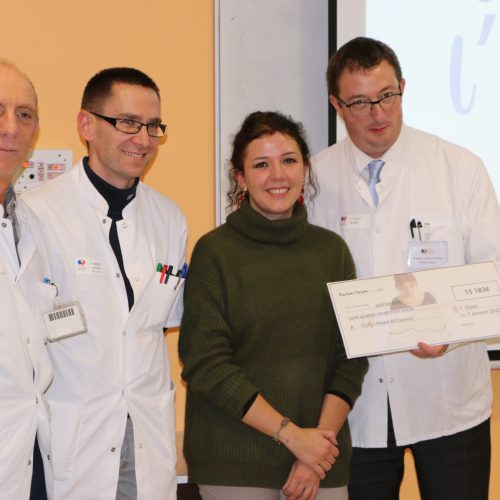 Dijon Pékin remise de chèque