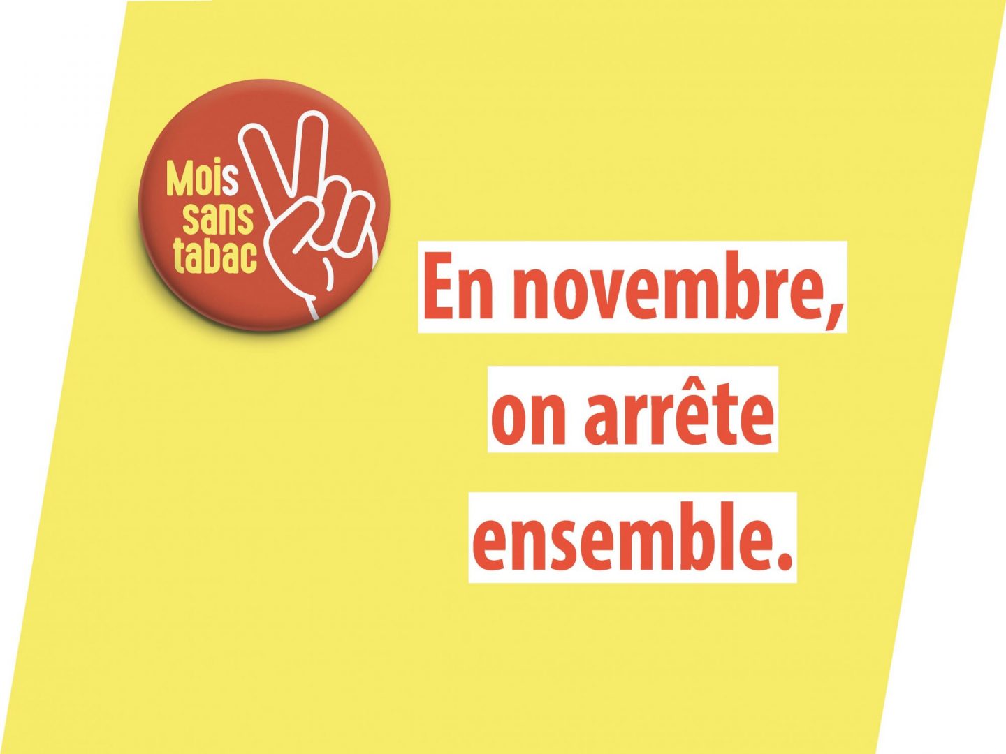 Novembre sans tabac