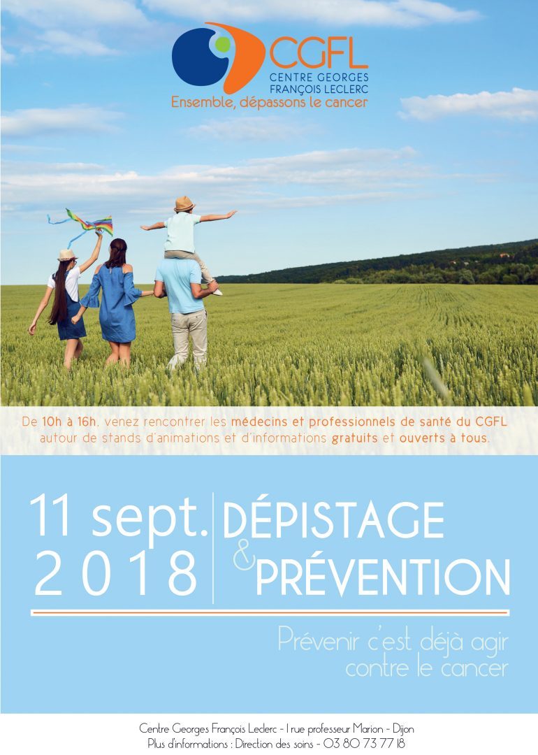 Journée Prévention & Dépistage au CGFL 11/09/2018