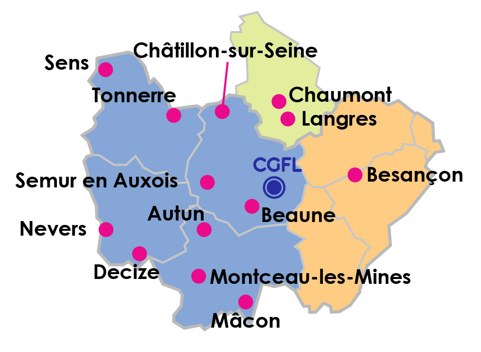 Carte groupement hospitalier territorial